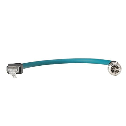 M12 Ethernet 8 Pin X Coded RJ45 CAT7e GigE Cable - Image 3