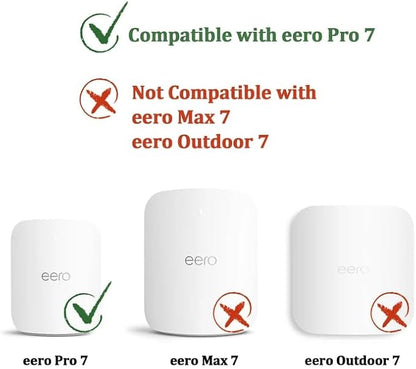 Wall Mount Bracket for eero Pro 7, Router Bracket Holder, No Messy Wires - Image 6