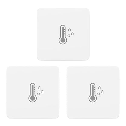 THIRDREALITY Zigbee Temperature and Humidity Sensor Lite 3Pack, Smart by ThirdReality