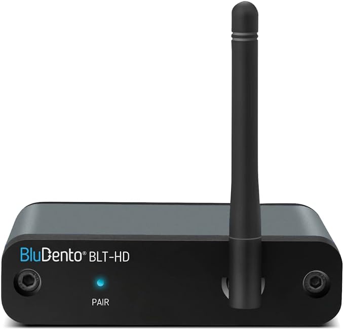 BLT-HD aptX HD Bluetooth Receiver, Hi-Fi Bluetooth v5.1 Audio Adapter by BluDento
