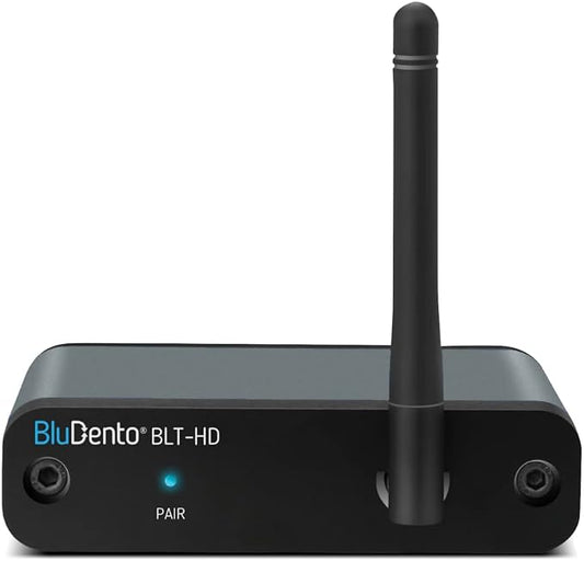BLT-HD aptX HD Bluetooth Receiver, Hi-Fi Bluetooth v5.1 Audio Adapter by BluDento