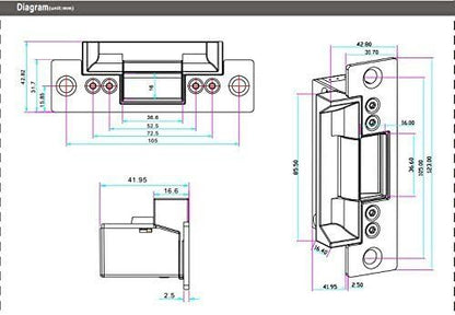 4 Doors Complete TCP/IP PIN Code RFID Card/Fob Access Control Systems - Image 9