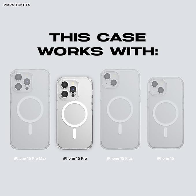 PopSockets iPhone 15 Pro Case - Image 5