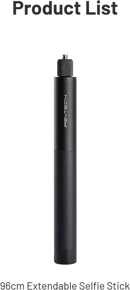 PGYTECH Extendable Selfie Stick Aluminum Long Pole Invisible - Image 8