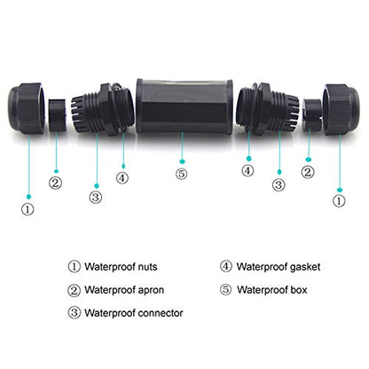 Toptekits RJ45 Waterproof Connector IP67 Ethernet Network Cable Connector - Image 7