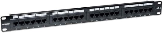 Intellinet 24-Port Cat-6 Network Patch Panel Rack-Mount – Installer Grade 3mm - Image 2