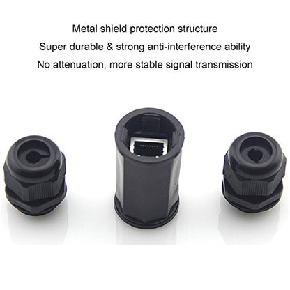 Toptekits RJ45 Waterproof Connector IP67 Ethernet Network Cable Connector - Image 9