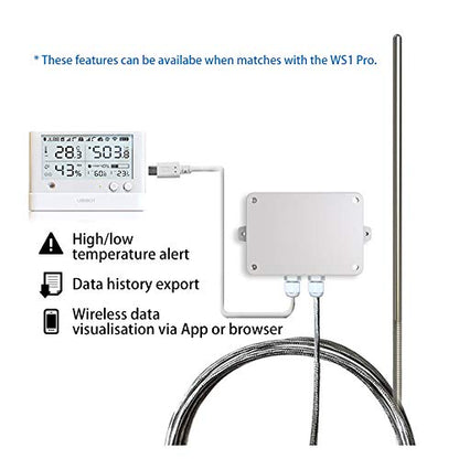 RS485 PT-100 Thermocouple Temperature Probe, Platinum Resistor Sensor - Image 4