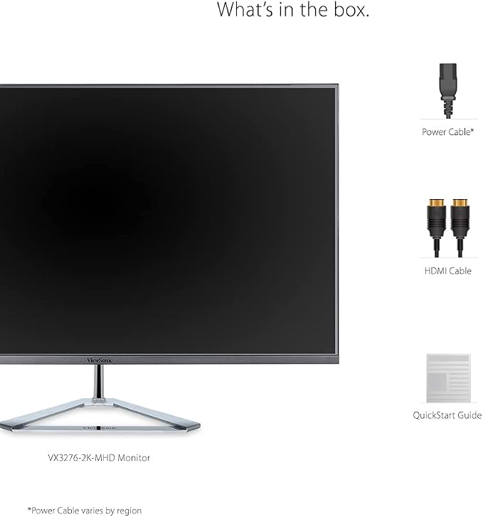 ViewSonic VX3276-2K-MHD 32 Inch Widescreen IPS 1440p Monitor - Image 6