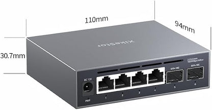 6-Port 2.5G Web Managed Ethernet Switch, VLAN/QoS/STP/IGMP/LACP Supported - Image 8