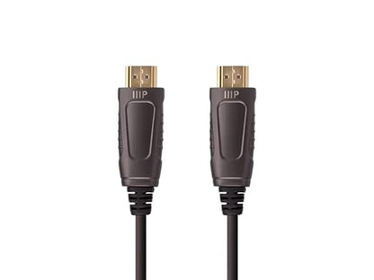 Monoprice 8K Ultra High Speed Fiber Optic Certified HDMI Cable by Monoprice
