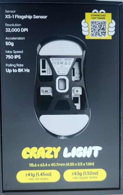 Pulsar Gaming Gears X2 Crazylight Wireless Gaming Mouse, Ultra Lightweight 1.23 - Image 12