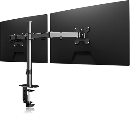 Suptek Monitor Mount, Adjustable Dual Monitor Arm Desk Mount Heavy Duty Monitor by suptek