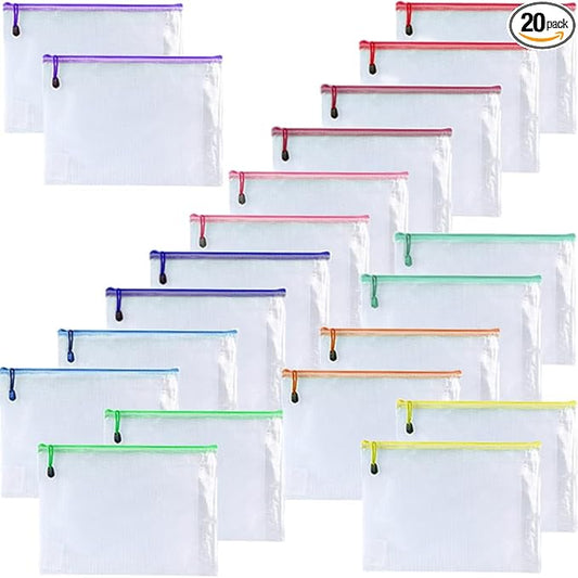Mesh Zipper Pouch Bags, Zipper Bags by Oaimyy