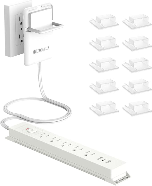 6FT Ultra-Thin Flat Plug Power Strip by HITRENDS