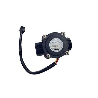 3/4" Water Flow Sensor Food-Grade Switch Hall Effect Flowmeter Fluid Meter - Image 5