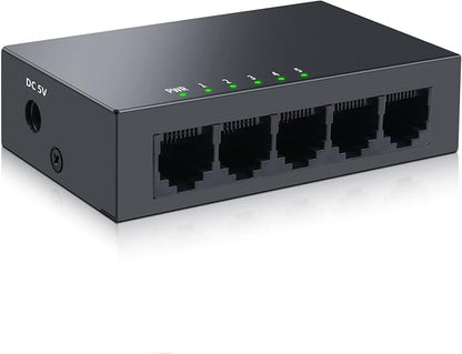 SODOLA 5 Port Gigabit Ethernet Switch|Mini Metal Housing by SODOLAPoENETWORKS