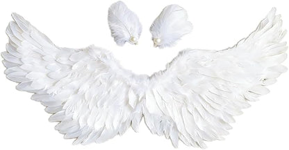 3PCS Medium White Angel Wings by Fosrisix