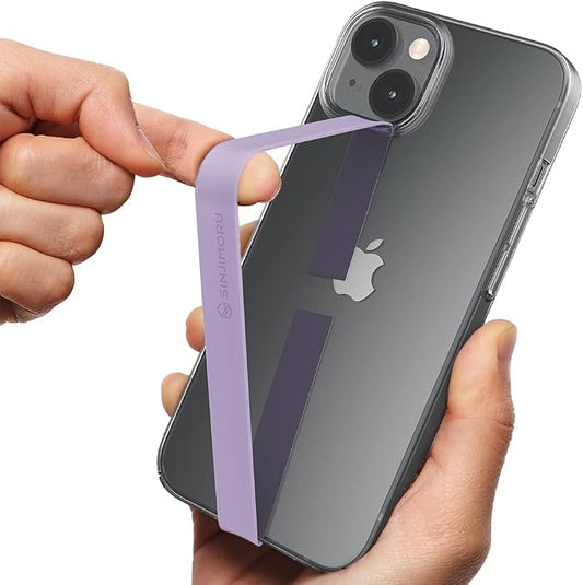 Sinjimoru Stretchable Silicone Phone Strap, Flexible and Elastic Grip Holder by Sinjimoru