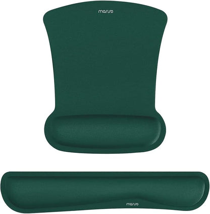 MOSISO Wrist Rest Support for Mouse Pad & Keyboard Set, Ergonomic Mousepad by MOSISO