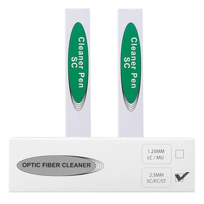 Fiber Optic Connector Cleaning Pen, SC/APC and FC/APC, 800+ Clean Times by NewMainOne