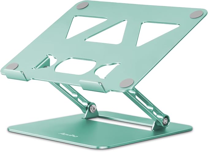 Adjustable Laptop Stand for Desk, Portable Laptop Stand Holder and Riser by Aoviho