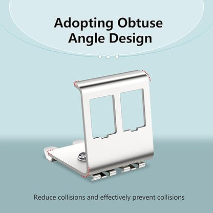 2-Port Metal DIN-Rail Mounting Module - Image 3