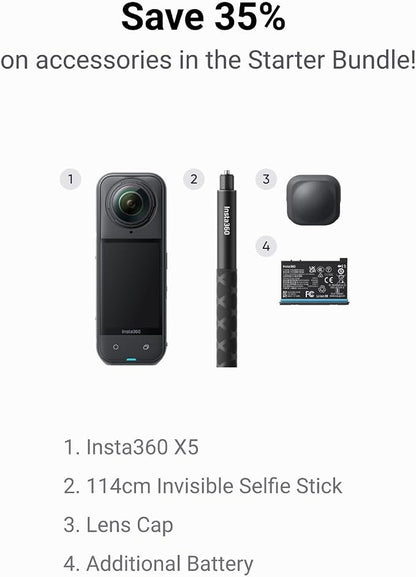 Insta360 X5 Starter Bundle - Image 2