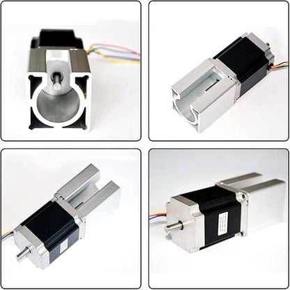 RATTMMOTOR Nema23 Stepper Motor Mount Bracket, Aluminium Alloy Mounting Bracket - Image 5