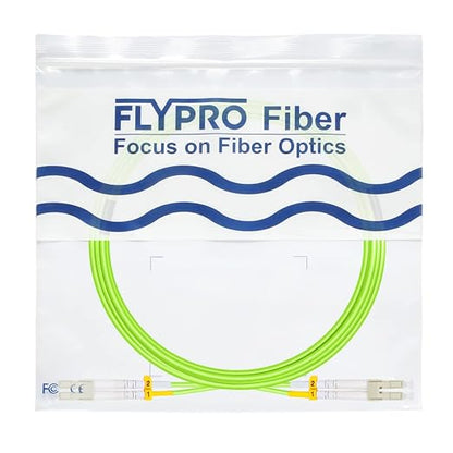 FLYPROFiber- 15M OM5 LC to LC Fiber Patch Cable, Length Options: 0.2m-20m - Image 7