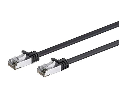 Monoprice Cat8 30ft Black Patch Cable Double Shielded 26AWG 2GHz 40G Pure Bare - Image 2