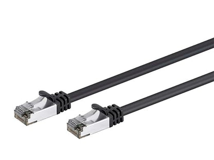 Monoprice Cat8 3ft Black Patch Cable Double Shielded 26AWG 2GHz 40G Pure Bare - Image 2
