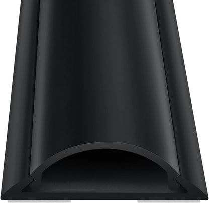 ZhiYo Cord Hider Floor 68in, Rigid PVC Floor Cord Cover, Hard PVC Floor Wire by ZhiYo