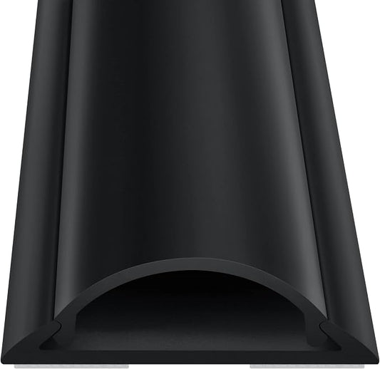 ZhiYo Cord Hider Floor 68in, Rigid PVC Floor Cord Cover, Hard PVC Floor Wire by ZhiYo
