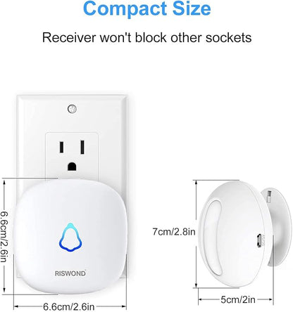 Wireless Motion Sensor Door Chime: Business Entry Doorbell Indoor Motion - Image 6