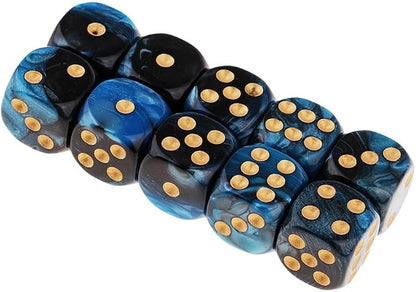 20PCS Polyhedral Dice D6 Dice 16mm Acrylic 6 Sided Dice Game Dice - Image 7