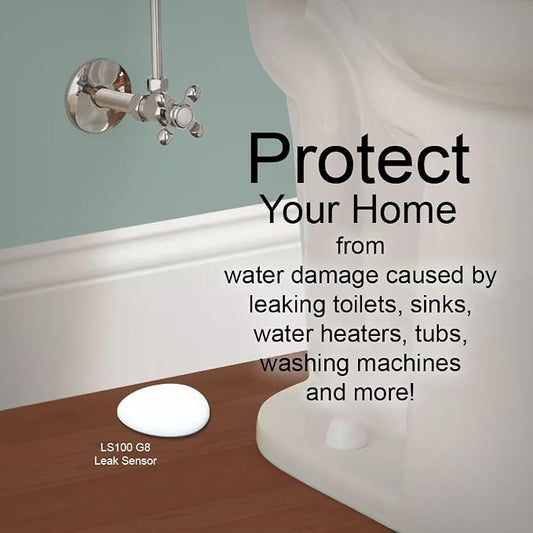 HomeSeer Smart Water Leak Sensor, 800 Series Long Range Z-Wave Technology - Image 2