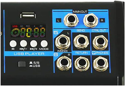 Pyle 6-Channel Professional Audio Mixer - Image 4