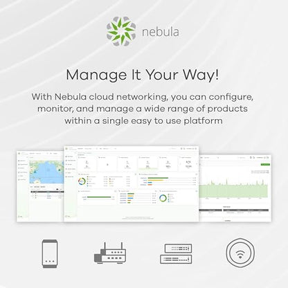 Zyxel 24-Port Gigabit Switch | Nebula Cloud Managed/L3 Access | 6X 10G Uplink - Image 7