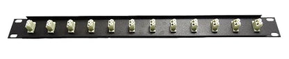 Ultra Spec Cables 12 Port LC Fiber Patch Panel Multimode 19" - Image 3