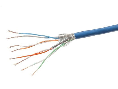 Monoprice Cat7 10ft Blue Patch Cable Double Shielded 26AWG 10G Pure Bare Copper - Image 5