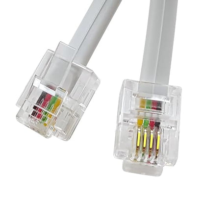 Phone Cable 25 Feet Telephone Line Cord by XANHAM