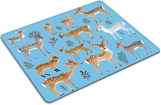 Square Mouse Pad Graceful Deer - Image 2