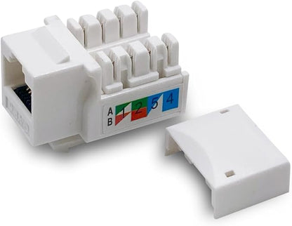Cat6 Keystone Jack by VerbexTelecom