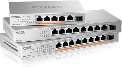 Zyxel 5 Port PoE Network Switch | 2.5Gb Multi Gigabit Switch | Unmanaged | 5X - Image 4