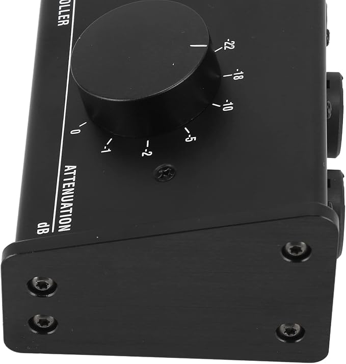 Big Knob Passive Monitor Controller, XLR and 3.5mm Interface Large Volume Knob - Image 8