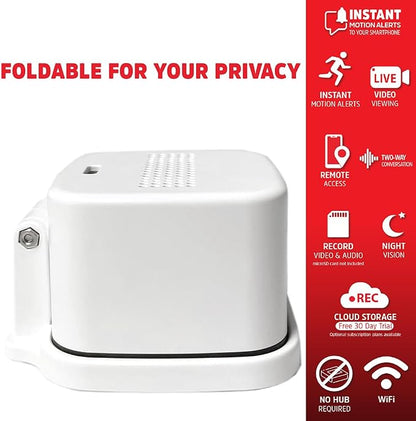Energizer Smart 2K QHD Security Camera, Wired Indoor 2.4Ghz Wi-Fi Camera - Image 3