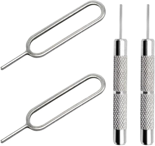 4 Pcs SIM Card Removal Openning Tool Tray Eject Pins Needle Opener Ejector by Unknown