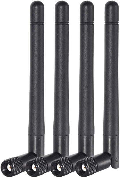 Bingfu Dual Band WiFi 2.4GHz 5GHz 5.8GHz 3dBi MIMO RP-SMA Male Antenna by Bingfu-AntennasConnectivity