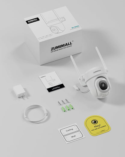 ZUMIMALL 2.5K Wired Cameras for Home Security, 2.4G/5G WiFi Outdoor Security - Image 7